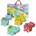 Toy Girls, 1-5 Car Toddler Bag Cars, Toys for Kids Packaging Gifts Years for Dino with Boys Birthday Pack and Dinosaur Christmas Old 4 Toys