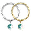 Art Chain wristband Jewelry Lover Pattern Pendant Bangle Couple Rivers s