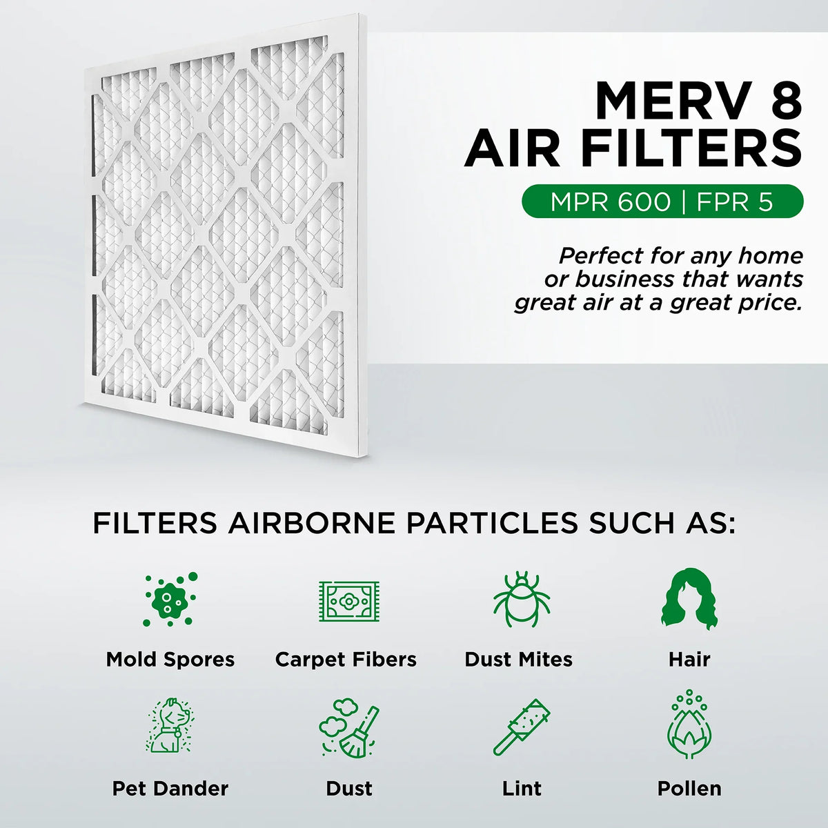11.5 12x12x2 Filters. Inches) Pamlico (Actual Air 1.75 Air Size: Furnace 8 AC Quantity x x 11.5 6. MERV Pleated
