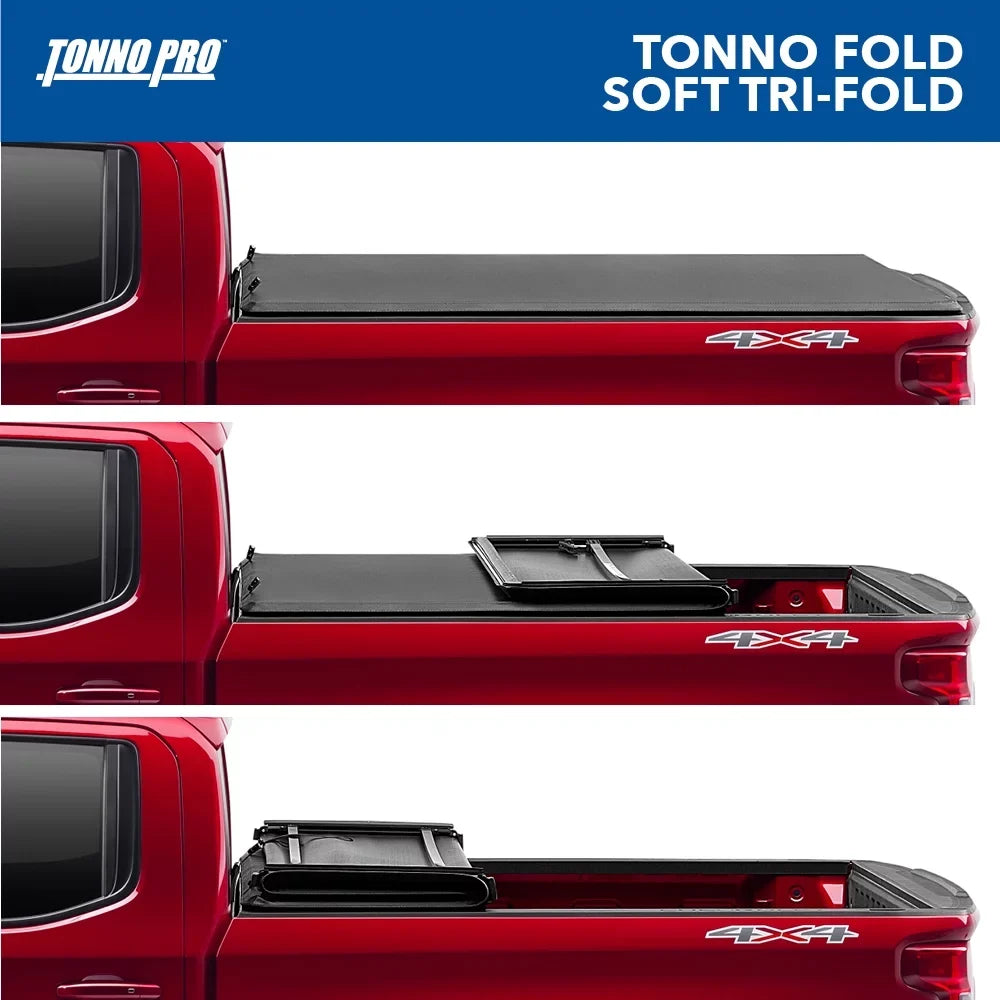 | | Pro Folding 2006 5' Soft Tonno Cover Bed Fold, Truck Tonno 2015 Fits Tonneau Ridgeline 42-600 (60") Honda - Bed