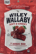 10 Classic Bag Australian Licorice Chewy Soft & Wiley STRAWBERRY Red Wallaby Oz