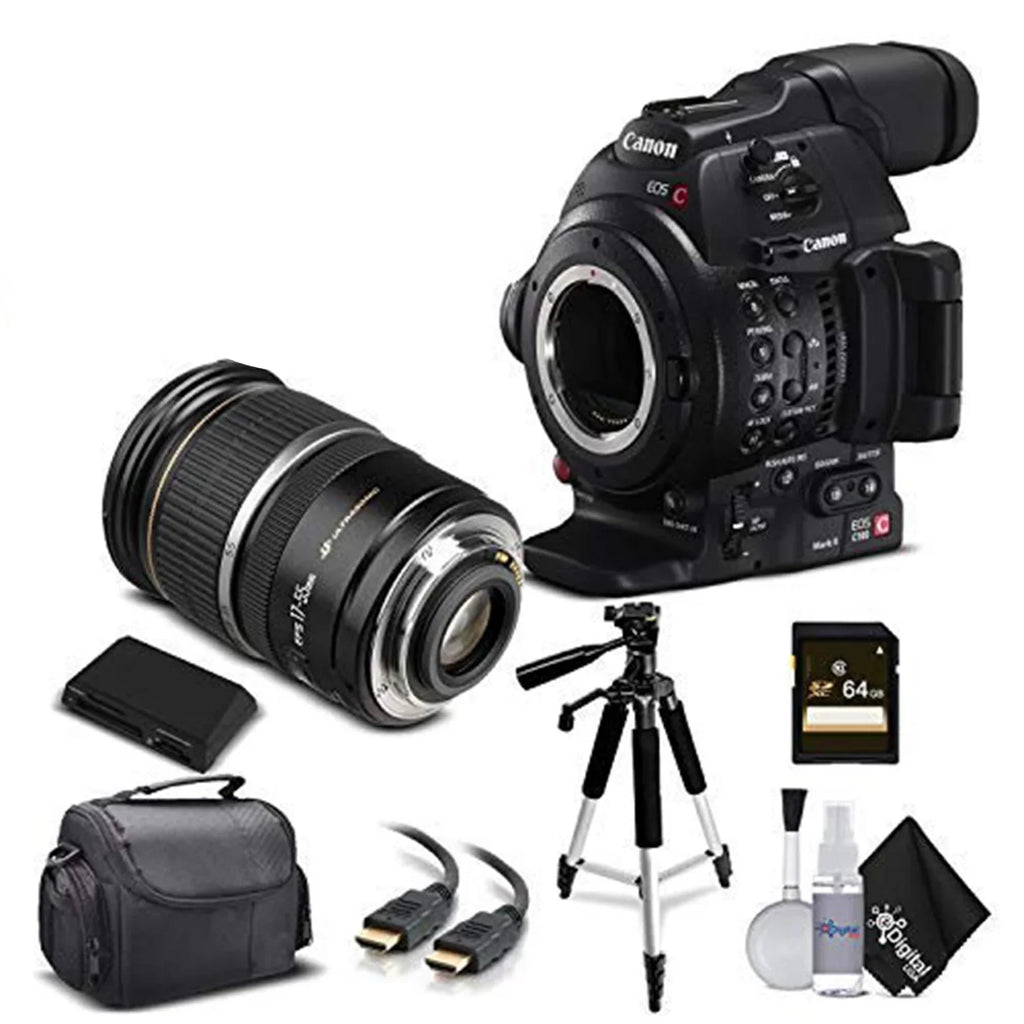 CMOS Canon C100 AF +Dual Mark Pixel EOS USM Lens & II f/2.8L 0202C002 16-35mm II