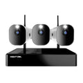 1TB 10 (Battery) Wi-Fi Channel Cameras Owl Spotlight 1080p NVR Free Hard 3 Night Drive HD 4K with and Wire
