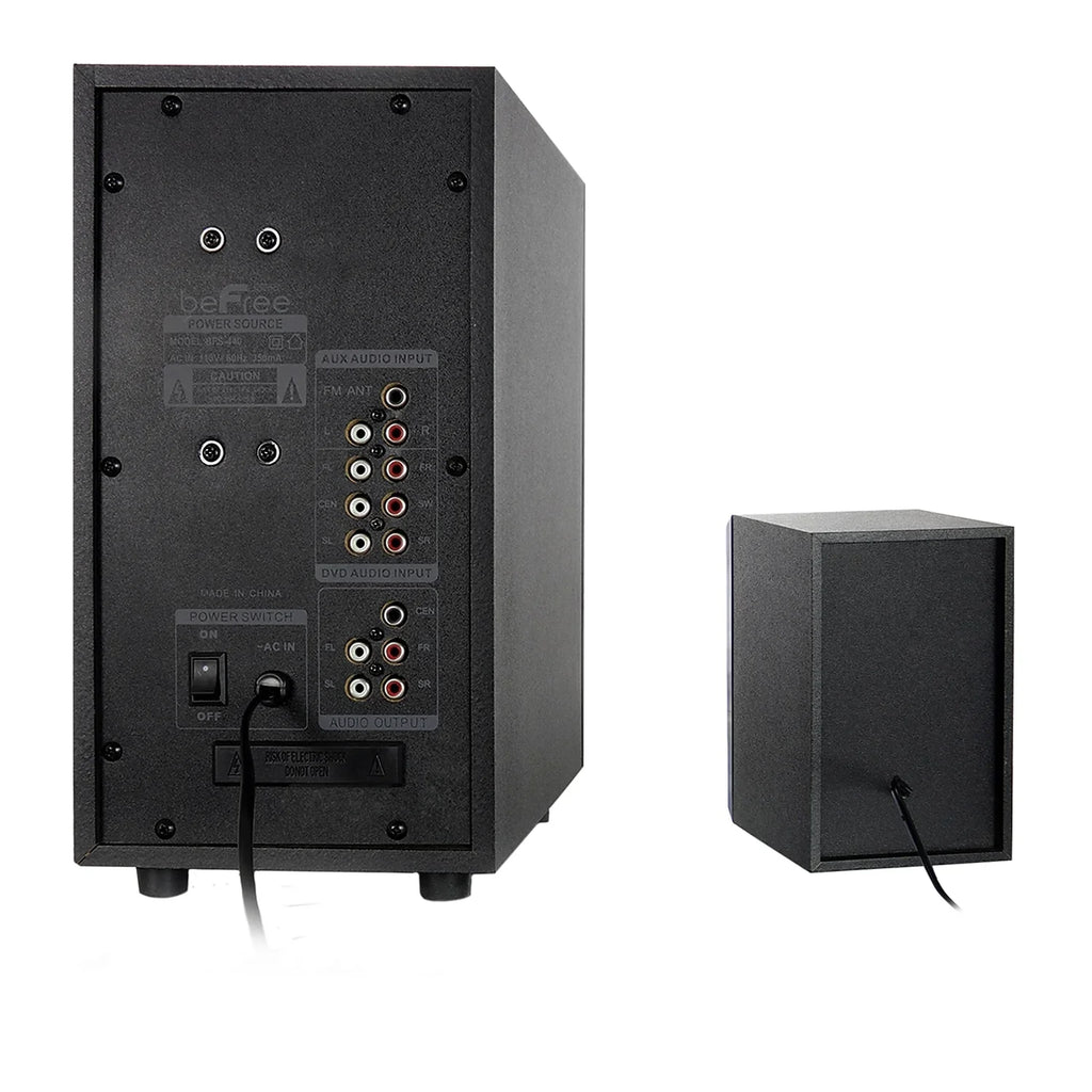 beFree 80 Channel (93695498M) 93695498M W Sound Sound Speaker Surround Black 5.1