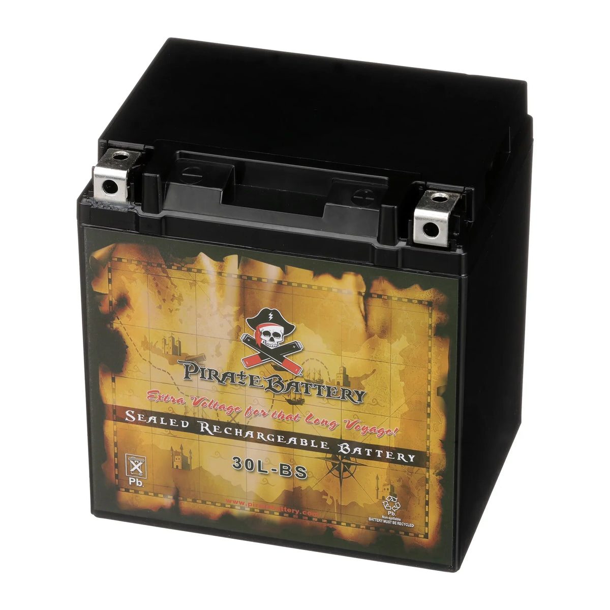 CCA) Volt,30 (30L-BS Battery Pirate (ski-doo) 12 Expedition Ah, Se Battery Snowmobile Brp YTX30L-BS 270 for Year (15-17)