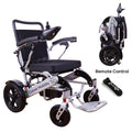 and Electric - Exclusive Alton 500W Lightweight Foldable Power 20 - - - miles SILVER Mobility 360lbs Wheelchairs