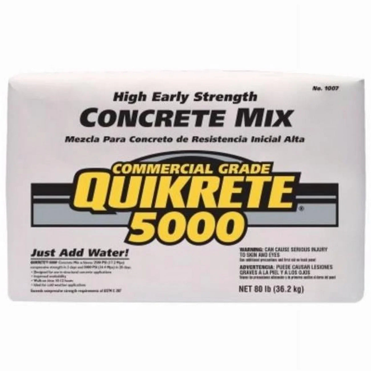 Commercial 5000 Early High 60 lbs & Grade Strength Mix Concrete