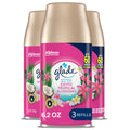 Automatic Freshener Blossoms, Air Spray Home Glade And For Refill, Tropical 3 Count Bathroom, Oz, 6.2
