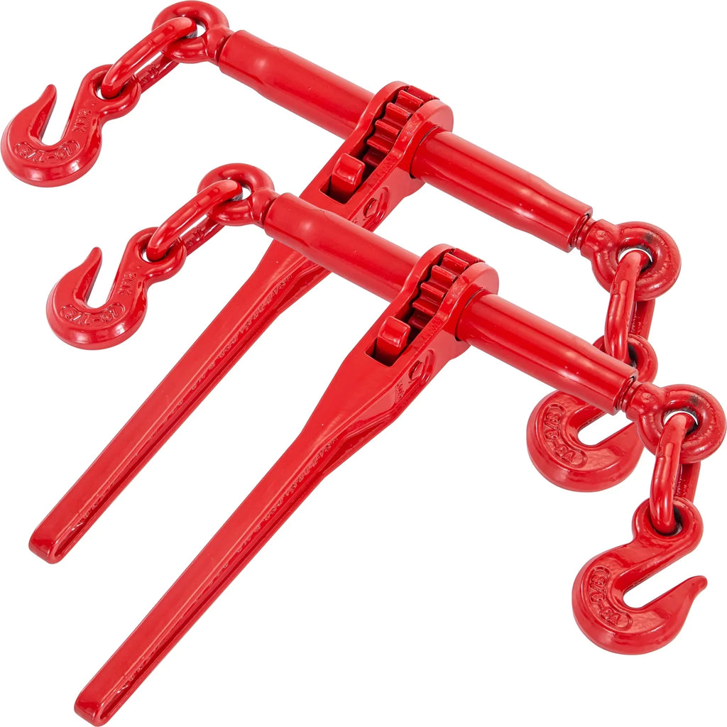 Load 6600lbs 2pcs Tie Ratchet BENTISM 5/16in-3/8in, Down, for Binder Binder Chain