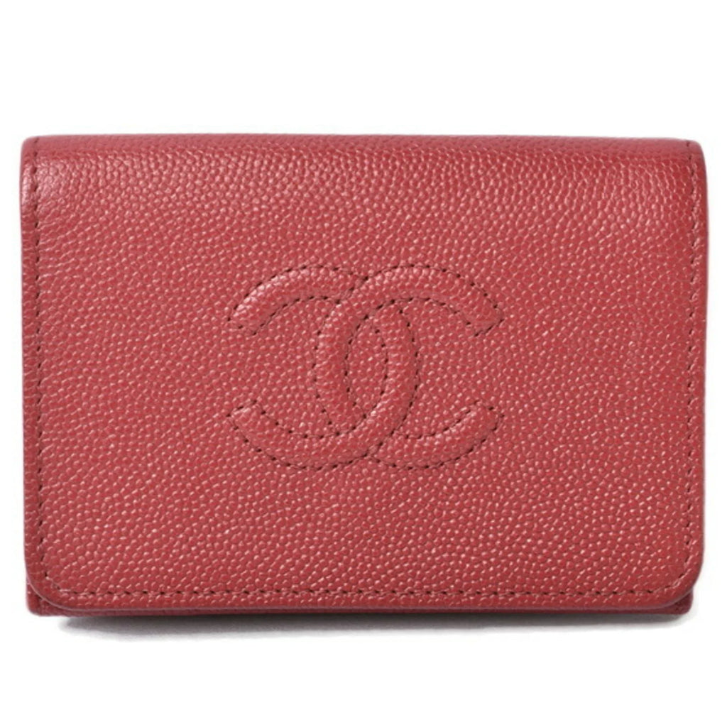 red skin Pre-Owned here (Like mark wallet caviar dark New)