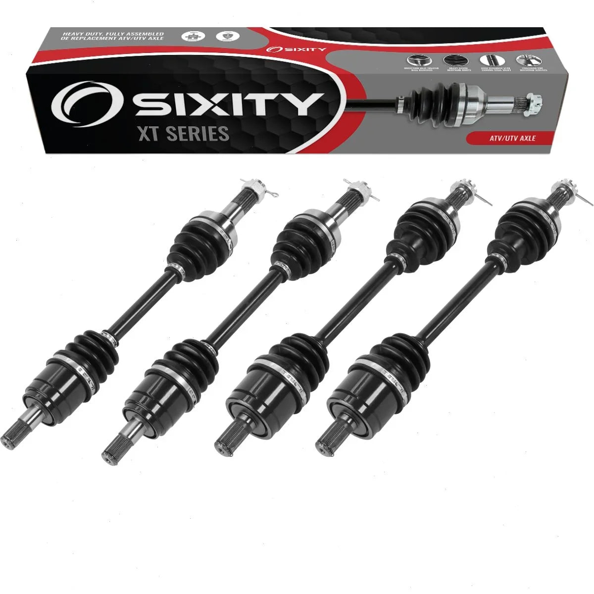 TRX420FA5 compatible Auto 4x4 XT with Rear FourTrax pc Left 2015-2019 Axles Front 4 Sixity IRS DCT Honda Rancher EPS Right TRX420FA6