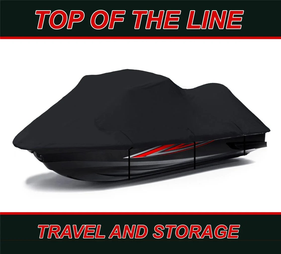 Cover JetSki Seater Pro 1999 Jet BLACK Ski Compatible 785 for 1-2 2000 Cover DENIER Polaris 600