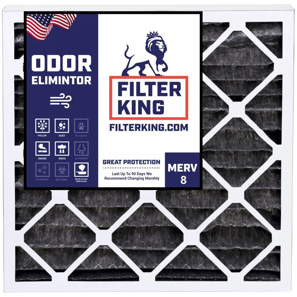 IN HVAC 8 USA Filter .75" Carbon Filters 22.25 Actual Pleated x MADE A/C MERV 16 Filter | | | x Furnace King Air 16x22.25x1a | Size: 4-PACK