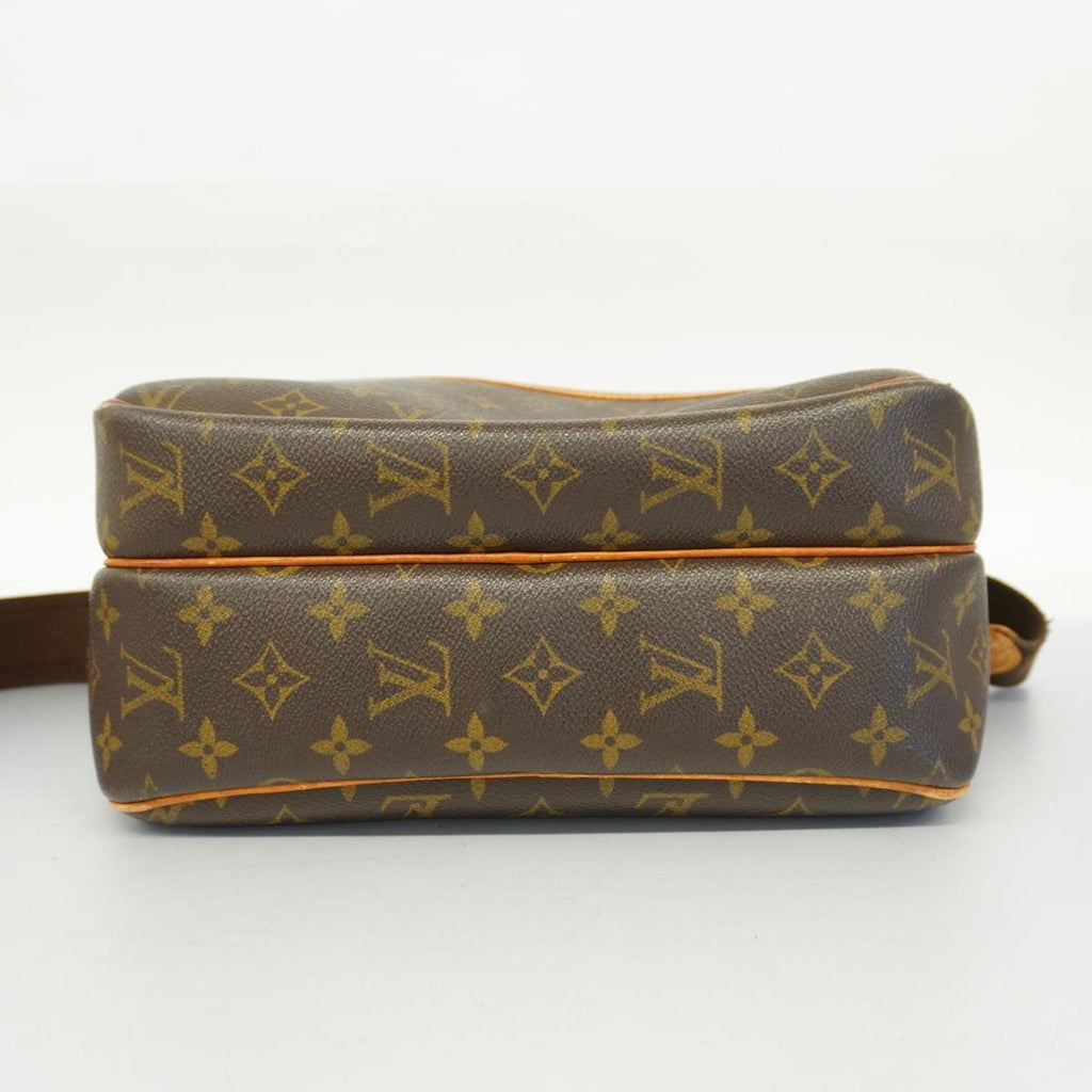 Shoulder M45254 (Good) Pre-Owned Reporter Ladies PM Brown Bag Monogram