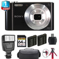 Warranty 1 Kit 64GB Flash Camera Yr Cyber-shot Digital + + - DSC-W810