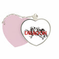 Pink Myth Dragon Mirror West Travel East Purse Animal Heart Makeup