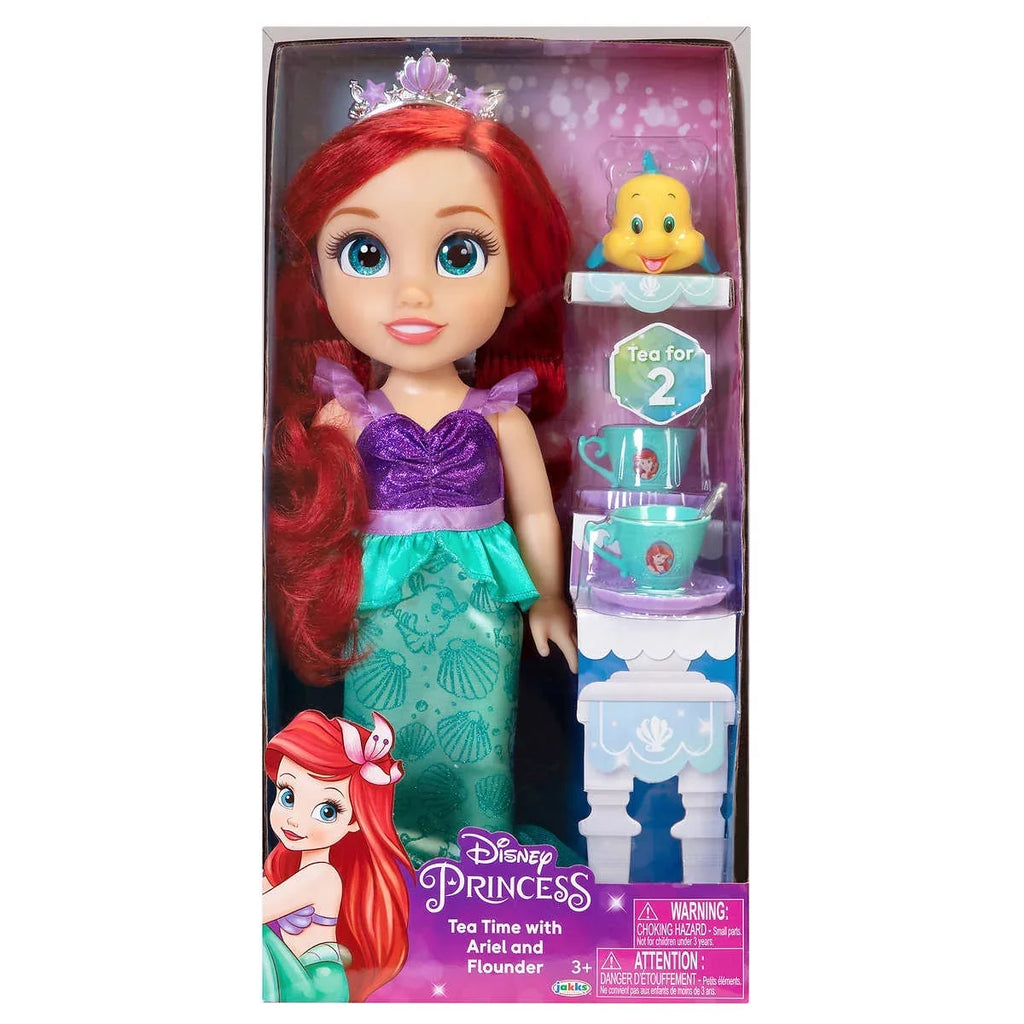 Disney And Doll Ith Princess W Tea Ariel Flounder Time