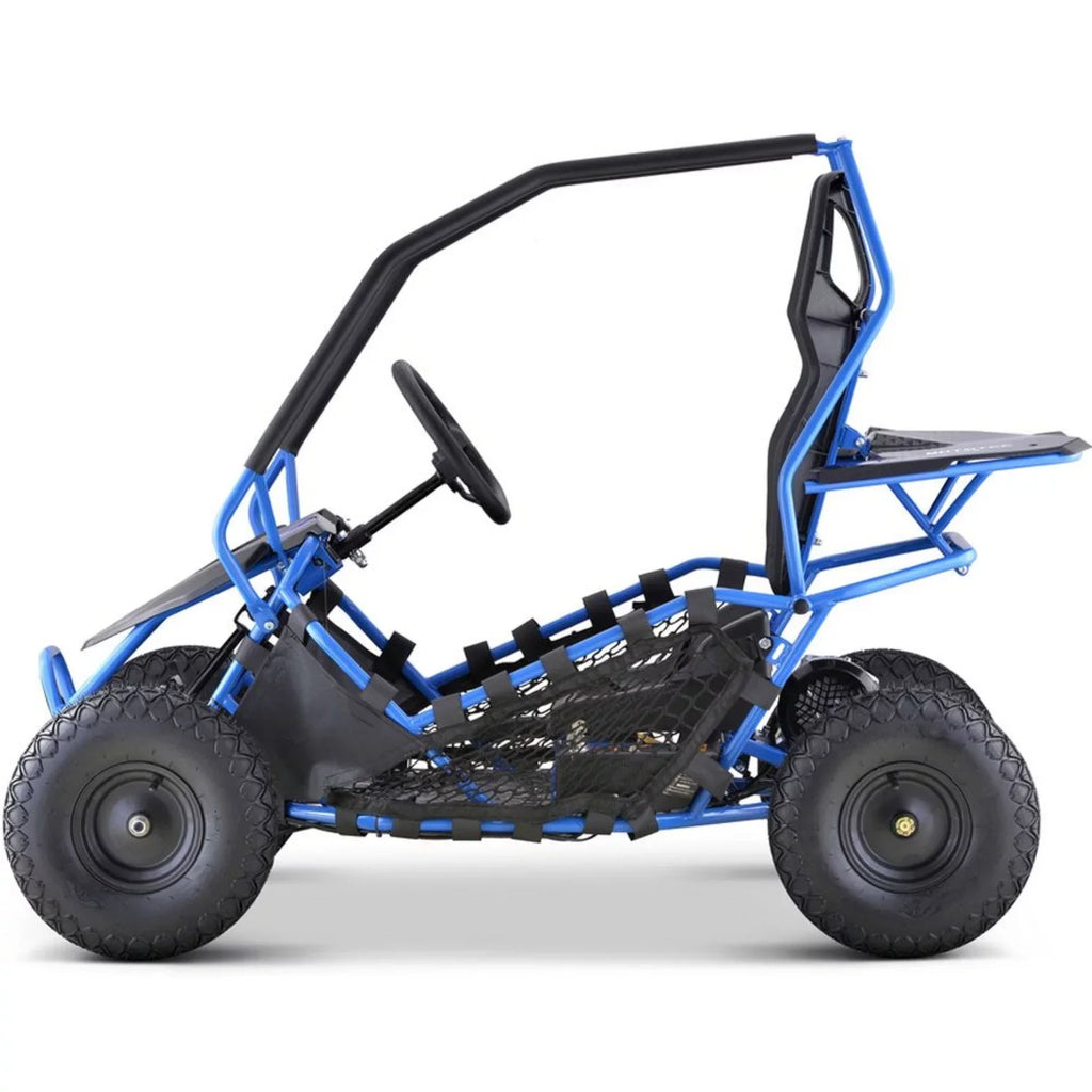 Go 1000w Kart Electric MotoTec Maverick Blue 36v