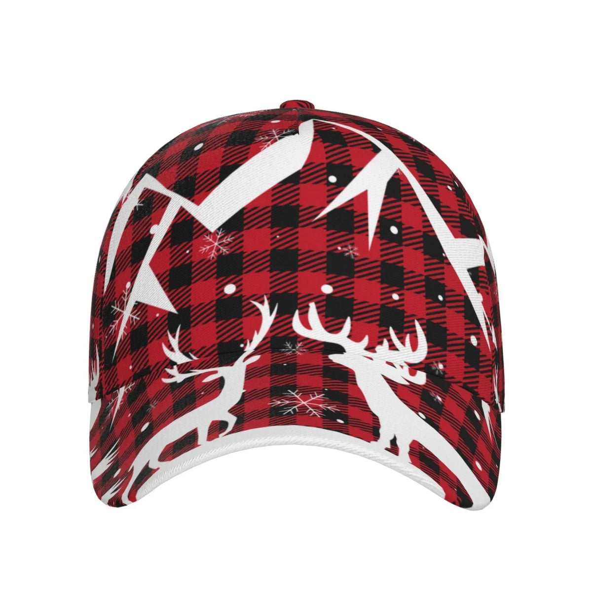 Hat(Christmas Plaid) Cap Running All Baseball Workouts and for Outdoor Dad Seasons Size Activities Buffalo Adjustable Balery