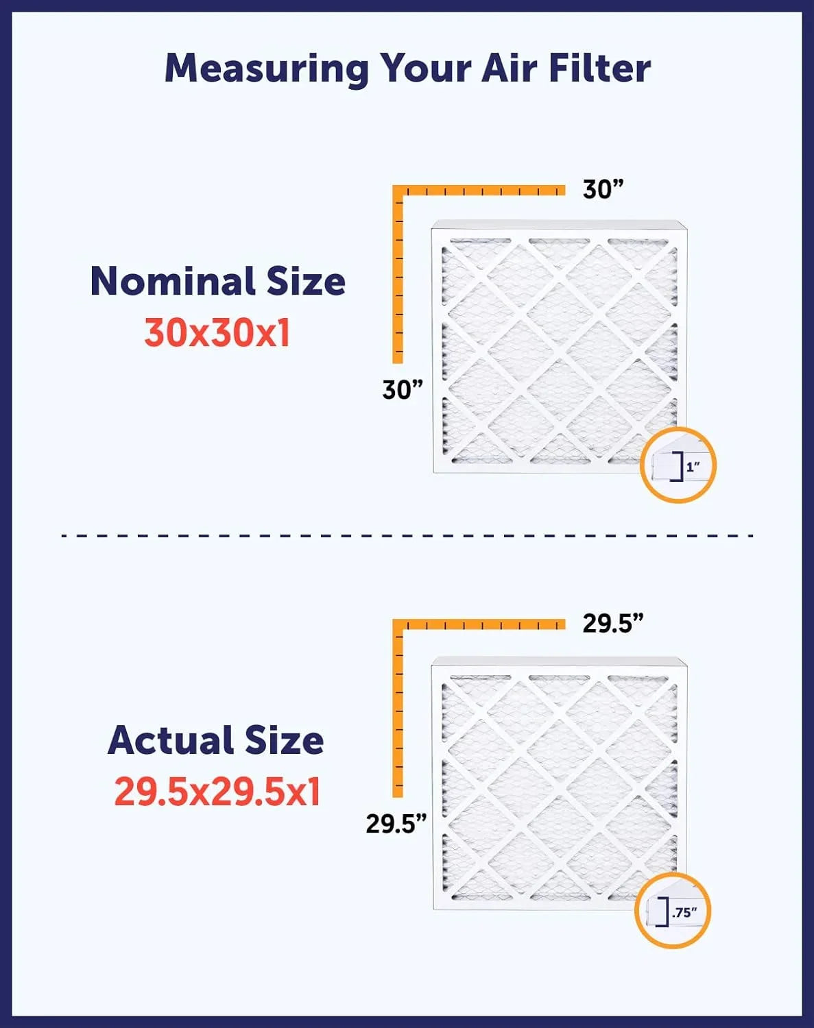 .75" MERV Furnace A/C Air 8 HVAC Filters | Pleated Size: 8 Filter Actual 4-PACK Filter x USA IN | x King | MADE 12.5 12.5x8x1a |