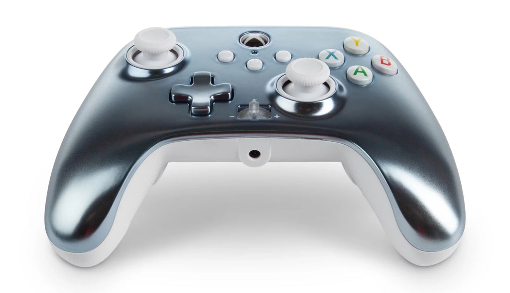 Controller Enhanced PowerA Wired for Xbox Metallic Series Ice X|S -