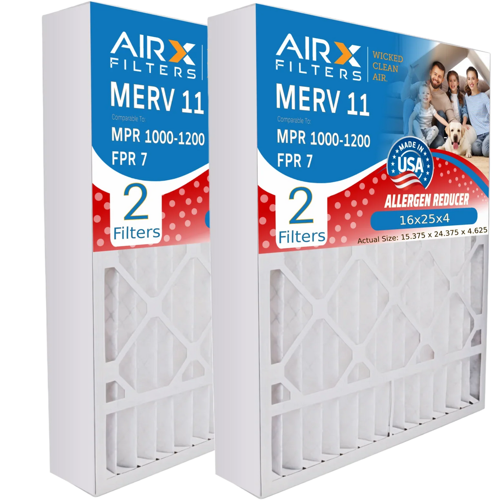 1200 11 Comparable FILTERS 2 16x25x4 Filter CLEAN & 16x25x4 WICKED 1000, AIRX USA 7 Pack TT-FM-1625 MPR MPR TopTech Furnace AIR. to Air Premium FPR Filter with by MERV Made Compatible