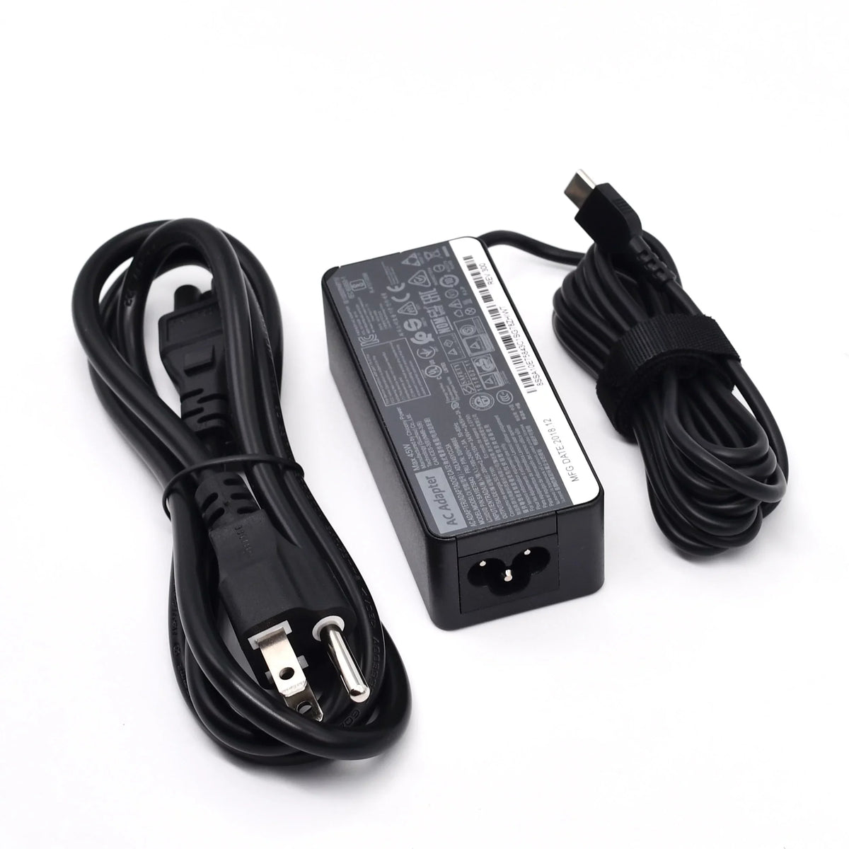 45W USB-C Glass 80VG Charger 910-13IKB for Yoga Lenovo Adapter
