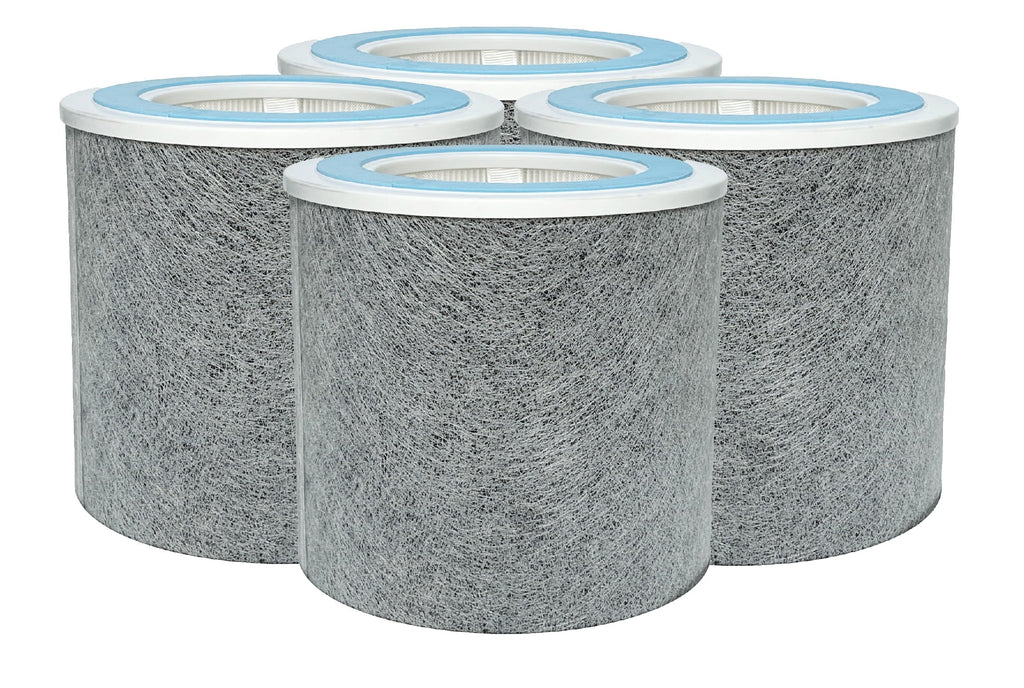 4 Air For Activated Shark True Purifier Replacement HC452, HEPA Carbon HP102 Packs Filter HP102