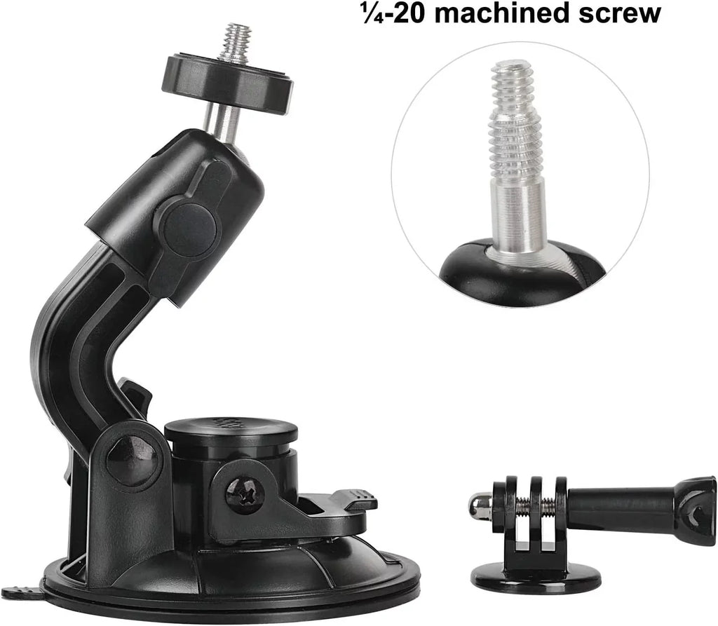 Tripod Gopro Cup 6 Stand Outdoor 4 2 Indoor Suction for Tether Safety 8 3 7 Hero Adapter Mount 5 Car with Session 9 3+