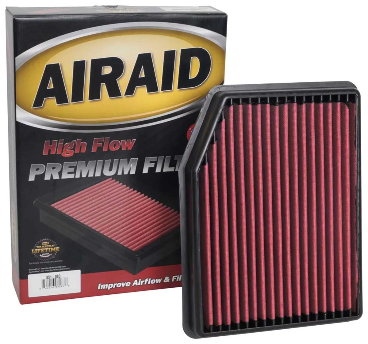 TAHOE 851-083 Air select: 2021-2023 2019-2023 CHEVROLET AIRAID Fits Replacement CHEVROLET Filter SILVERADO,