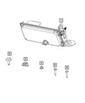 2021-2021 68475159AG Mopar OE Facing Genuine Forward Camera Module New