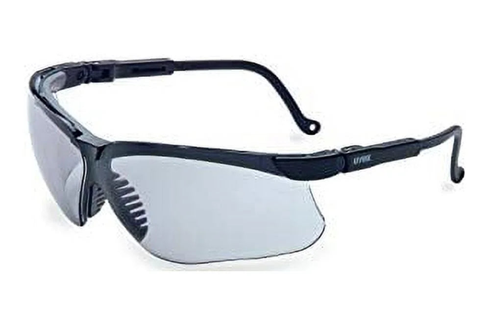 Lenses- Uvex Polycarbonate By Gray Genesis 50 763-S3213X Frame Honeywell Eyewear- Black Percent