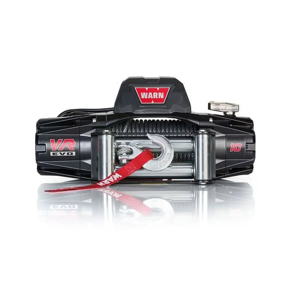 Steel 12V 12 Roller lbs Rope - VR Remote Winch 90 ft. ft. 100K Kit x with 10 0.359 Fairlead EVO in.