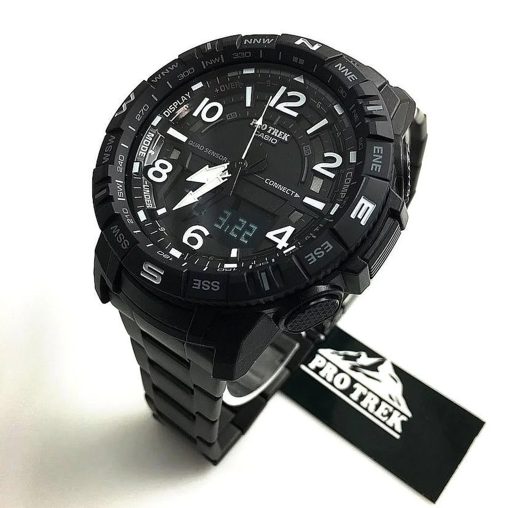 Pro Quad Watch Trek Casio Sensor PRTB50YT-1 Mens