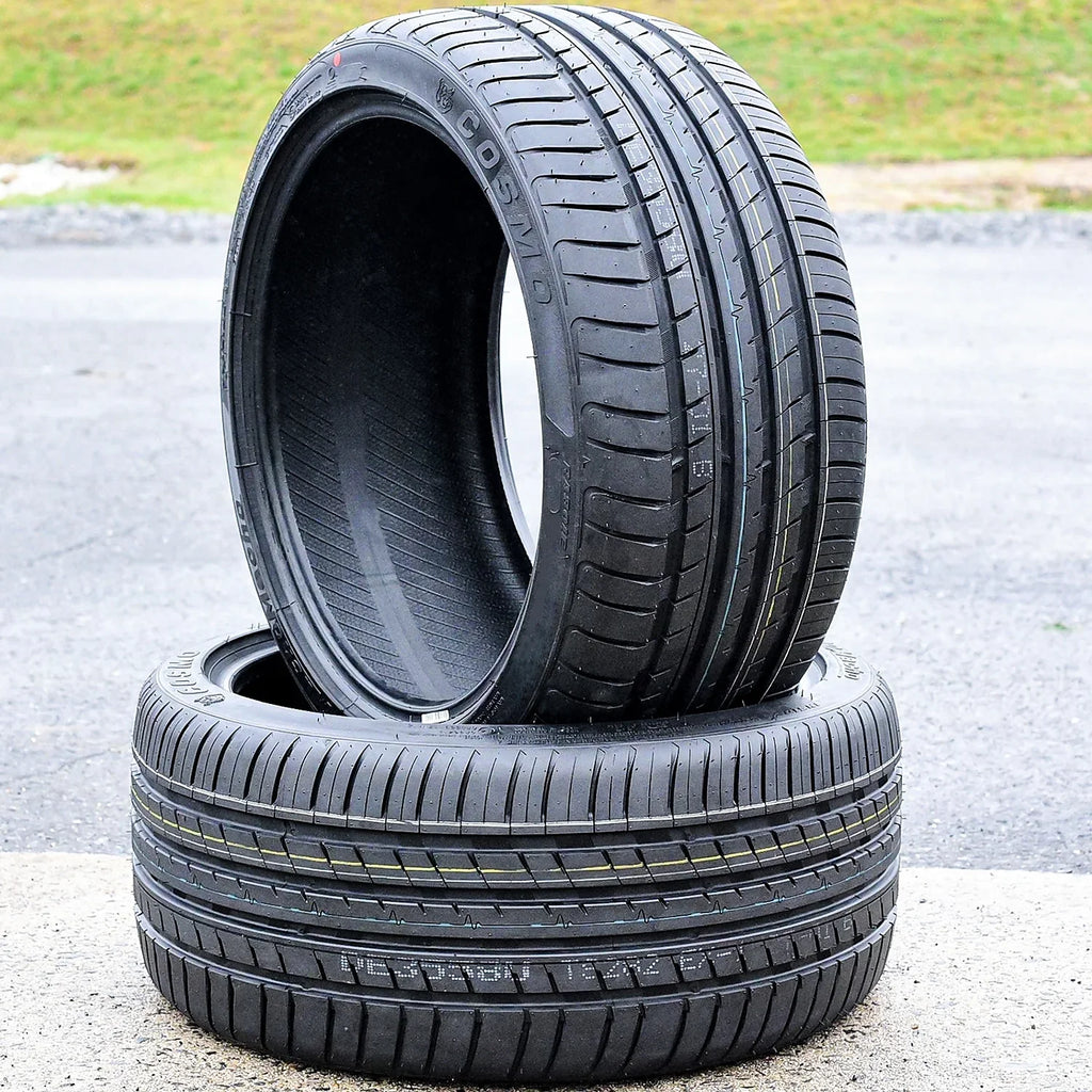 95Y 2017-23 2012-18 Focus Fits: Cosmo 235/40R18 A/S Performance Civic XL Honda 2 MuchoMacho Titanium, Pair Sport 235/40ZR18 Touring of (TWO) Tires