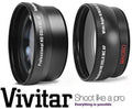 Wide Compatible) Nikon Kit D3300 Angle & Lens Lens D5300 Hi-Definition 2Pc Telephoto Set For (52mm