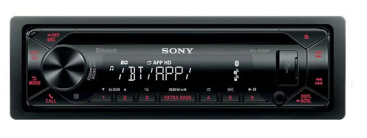 with Receiver MEX-N4300BT / Audio / MW SW Car BLUETOOTH CD FM /