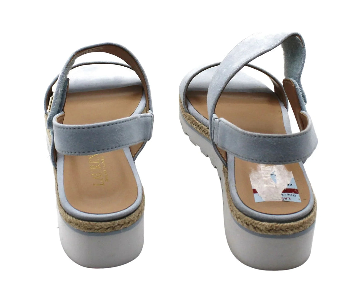 (Size Ralph 8.5 Lauren US) Jewelle Lauren Wedge Sandals