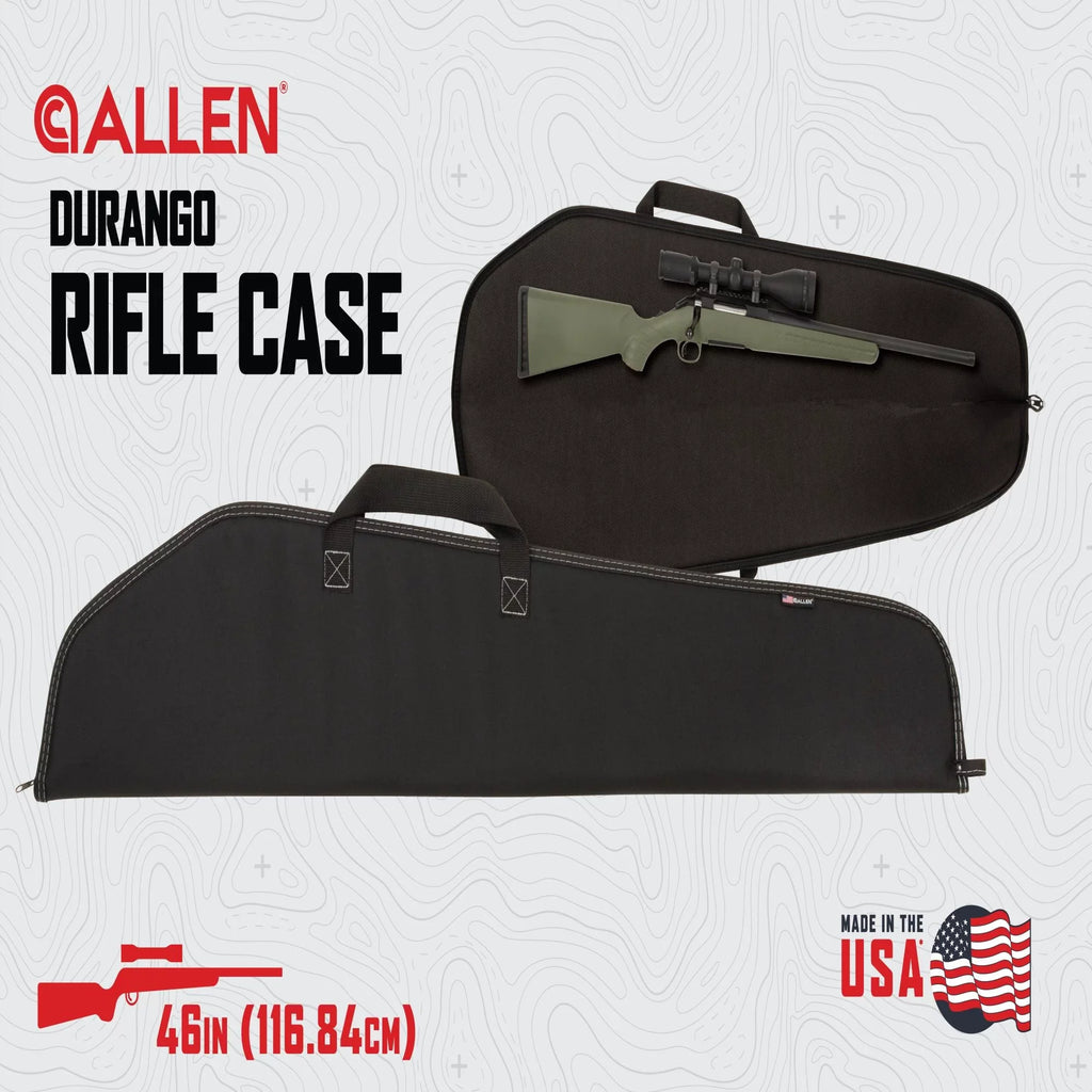 46" Allen Case, Polyester, Rifle Company 602-46 Black, Soft Durango