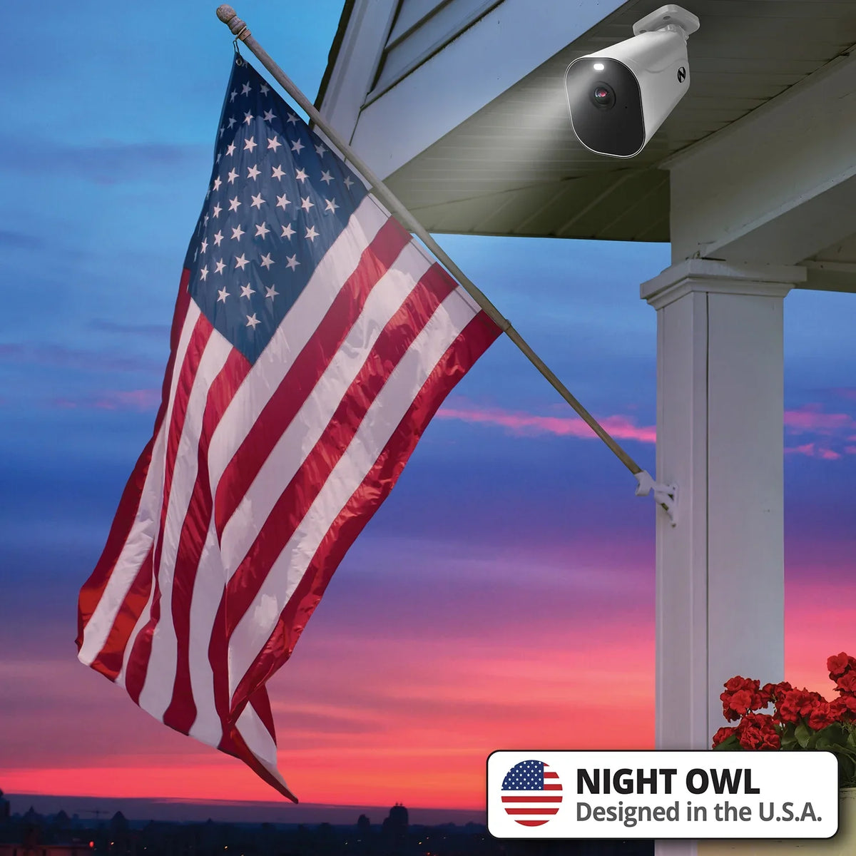1TB 10 (Battery) Wi-Fi Channel Cameras Owl Spotlight 1080p NVR Free Hard 3 Night Drive HD 4K with and Wire
