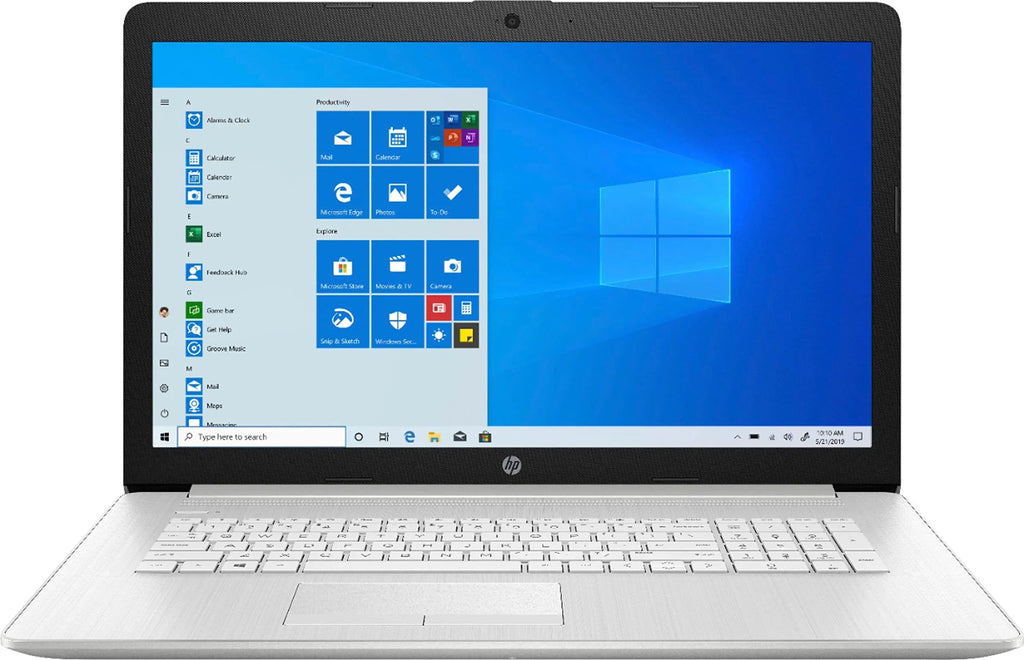Graphics, Windows Card WiFi 8GB Quad Xe FHD IPS Core 11th Laptop 512GB Iris Computer USB-C 17.3" SSD, HDMI S HP Silver+GOLDOXIS 10 Webcam RAM i5-1135G7, 2021