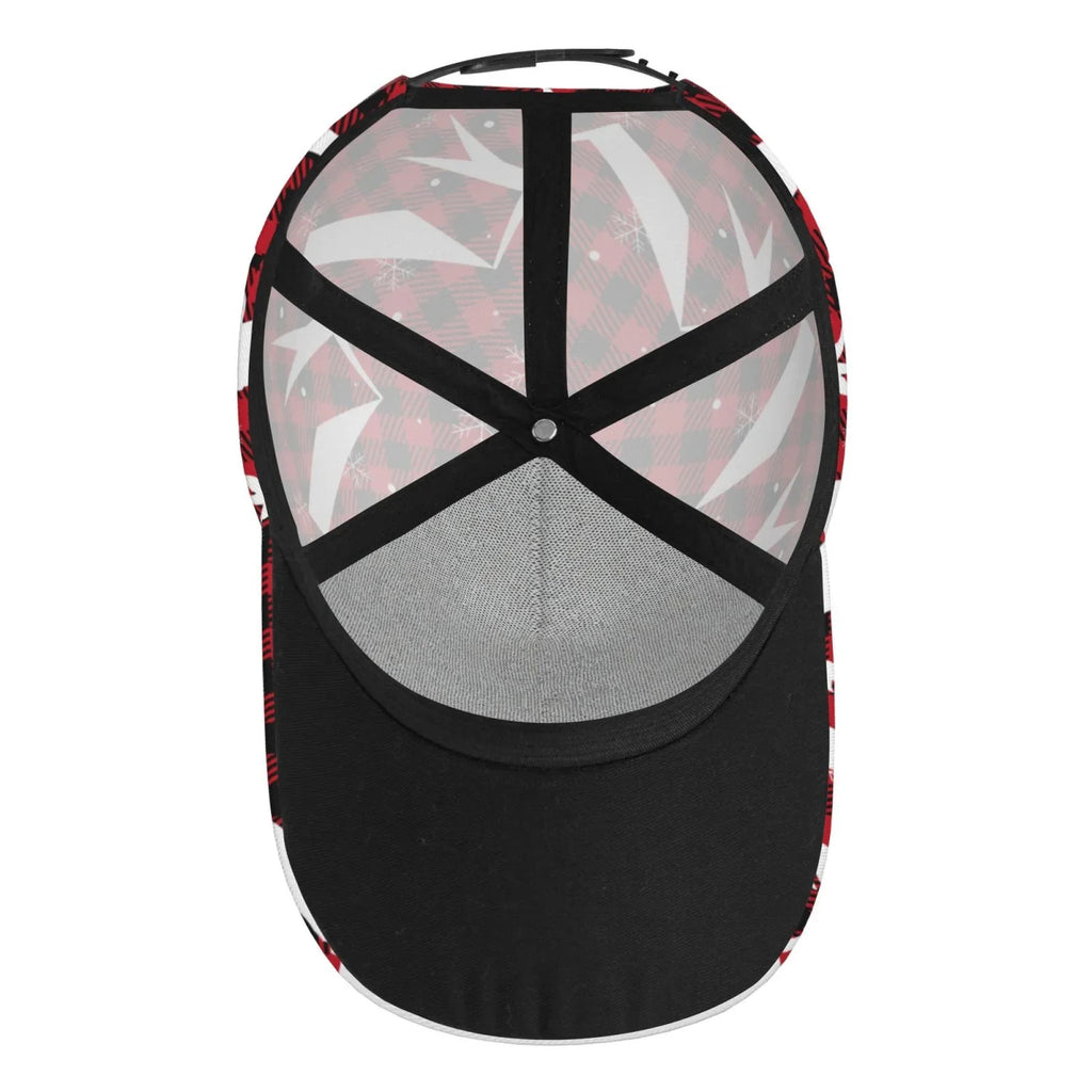 Hat(Christmas Plaid) Cap Running All Baseball Workouts and for Outdoor Dad Seasons Size Activities Buffalo Adjustable Balery
