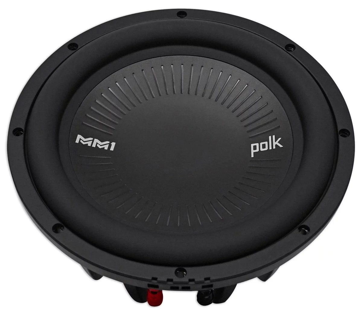 MM1042DVC Sub Box 2400w (2) Subwoofers+Sealed 10” Polk Audio Enclosure+Rockmat