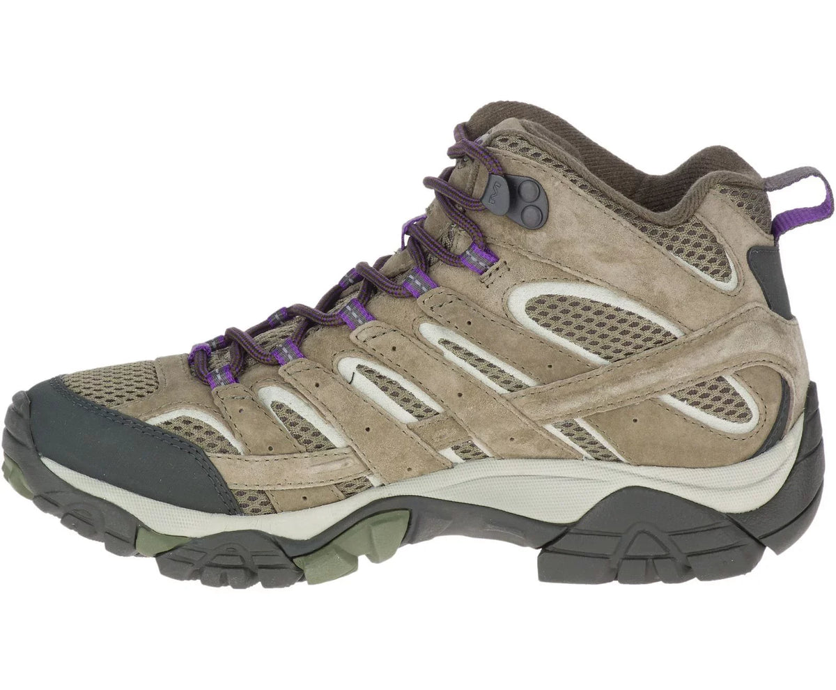 Hiking Merrell 9 Ventilator Mid Wide Olive, Moab Size Women's Shoes, 2