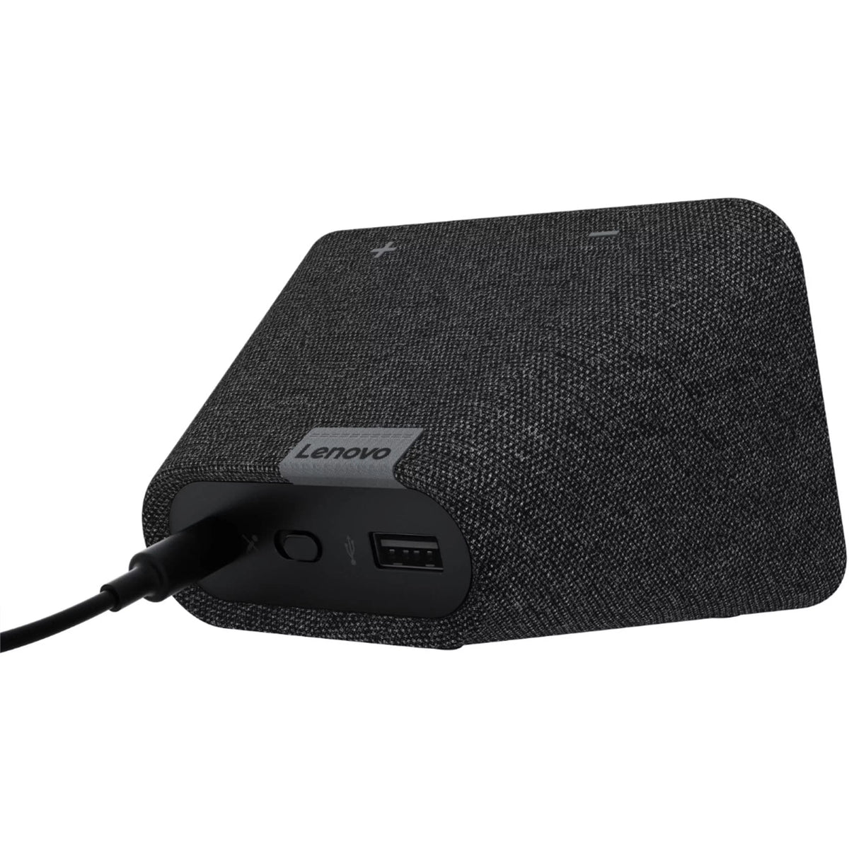 with Clock Dent Charcoal 4" (Scratch the Smart Used) Lenovo Assistant, And