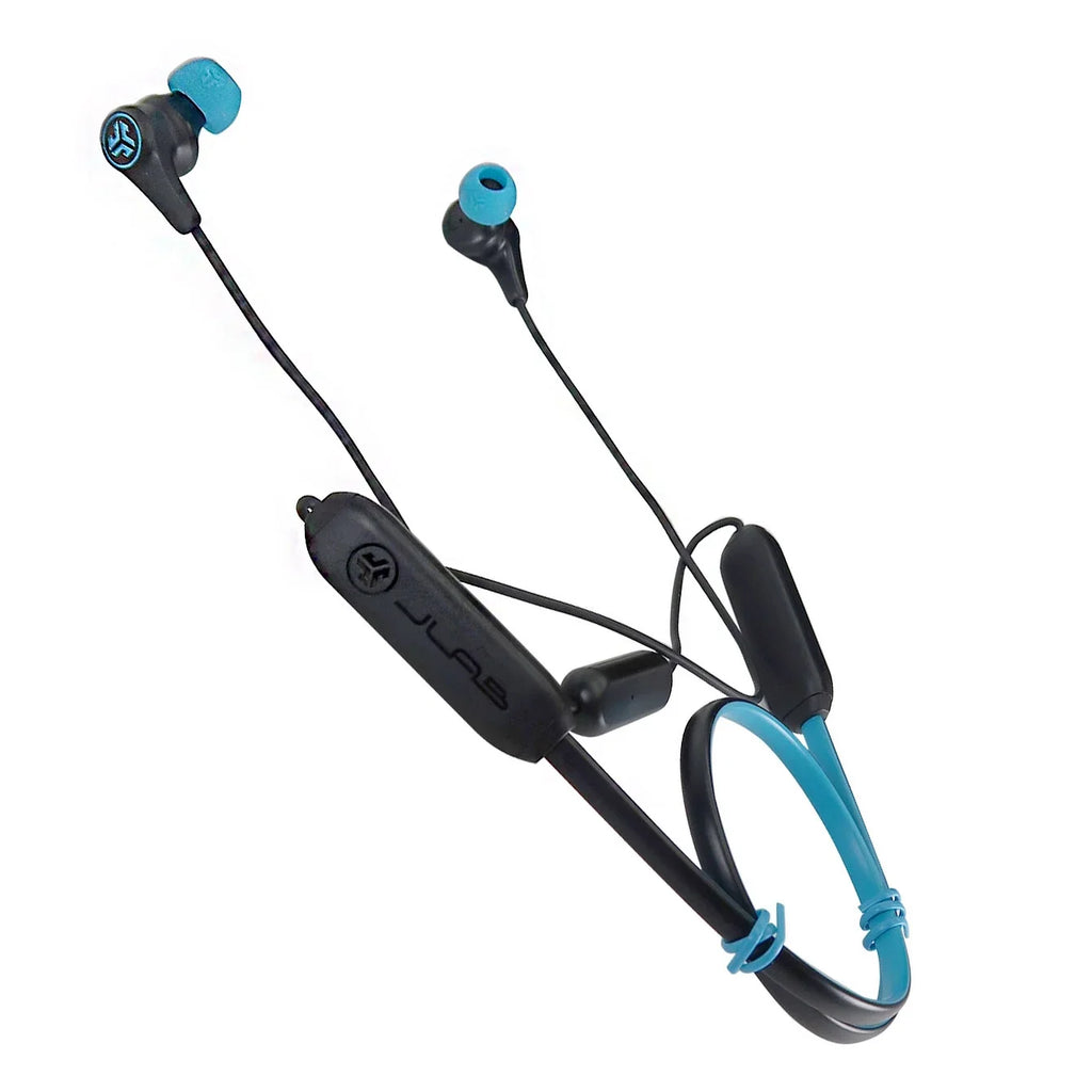 JLab (Blue) with Nintendo Wireless Earbuds Play Bluetooth - Black/Blue Switch Gaming Lite