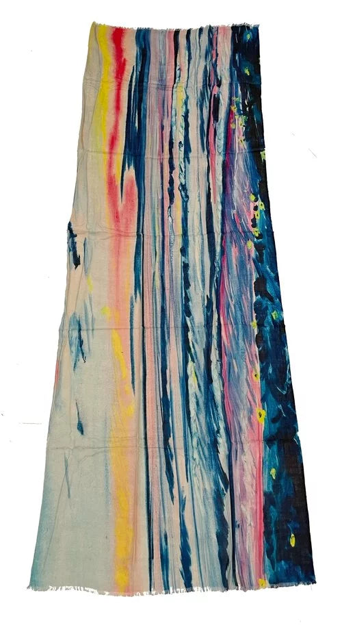 Blend Cheung James Cashmere/Wool by CA Paul Moonlight Scarf Beach -