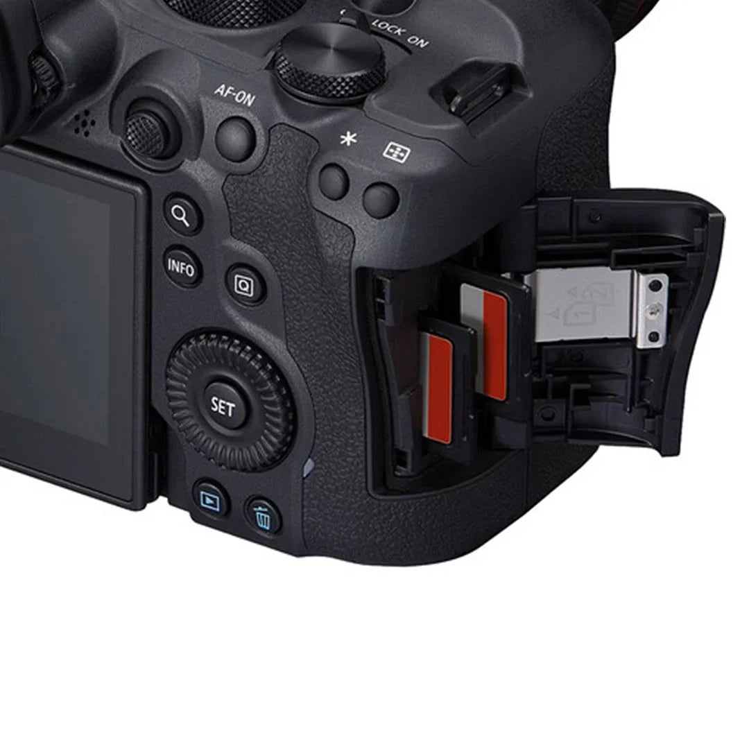 32GB + SanDisk + with + Flash Camera Lens Mirrorless R6 Adapter Accessory 2 EOS + 24-105mm Case ZeeTech Canon II + Mark RF Mount LED Card Pack Memory