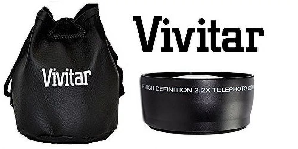 Wide Compatible) Nikon Kit D3300 Angle & Lens Lens D5300 Hi-Definition 2Pc Telephoto Set For (52mm