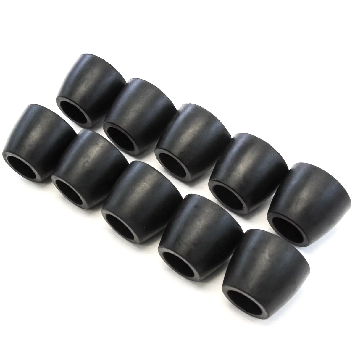 Auto Inches Door Ramp Cone Red Replacement Hound Truck Rubber Cargo Trailer Stop 2 with Compatible Bumpers Thick 10